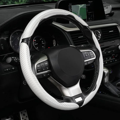 Juego de volante de 3 piezas en fibra de carbono